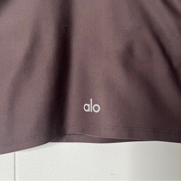 ALO Yoga Dark Brown Strappy Sports Bra/crop top Size S - Picture 4 of 9